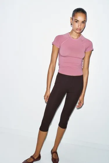 Футболка с короткими рукавами реглан- Заказать в России