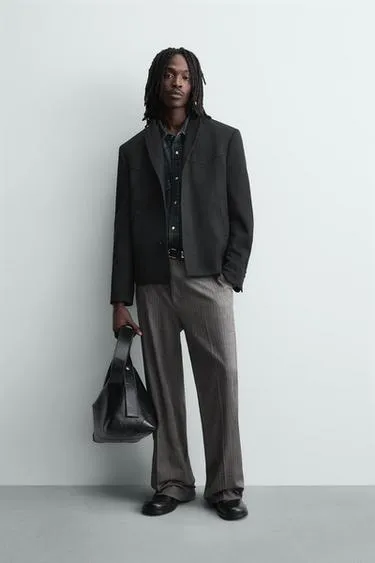 Блейзер из рельефной ткани