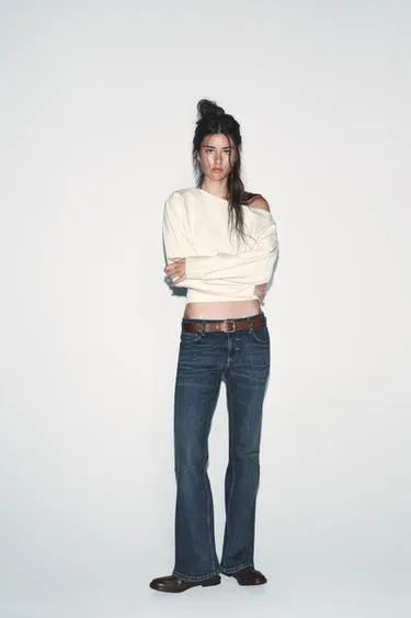 Асимметричная хлопковая толстовка