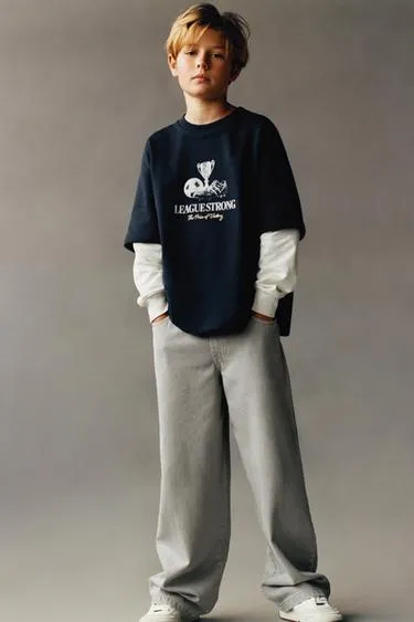 Лонгслив футбольный с двойными рукавами