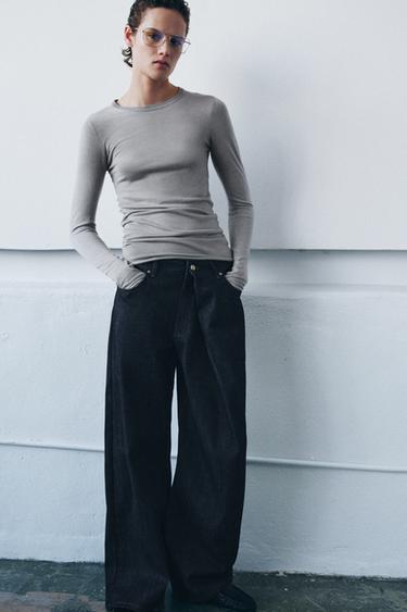 Zara Тонкий свитер из смесовой шерсти