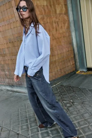 Рубашка оксфорд в клетку