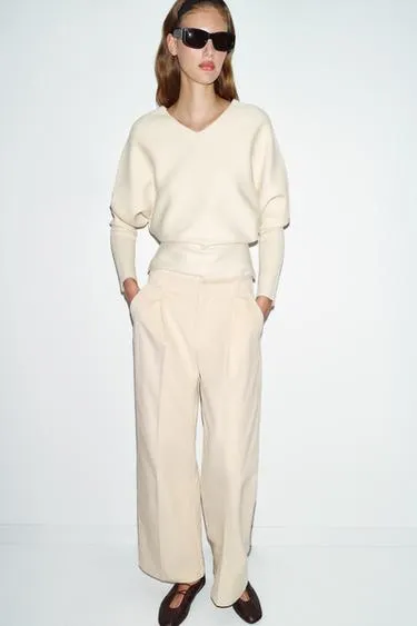 Прямые брюки из вельвета- Заказать в России