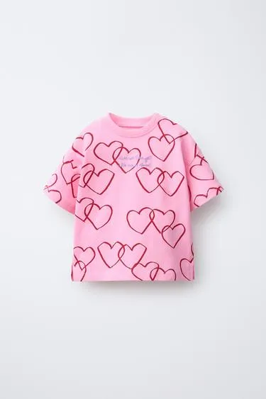 Майка «сердечки»- Заказать в России