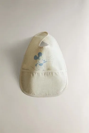 Детский слюнявчик с микки и минни ©DISNEY