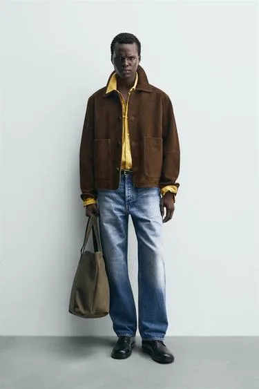 Замшевая куртка- Заказать в России