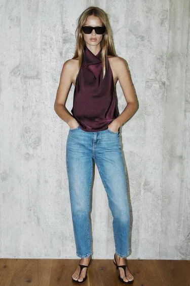 Джинсы Z.01 MOM FIT с высокой посадкой- Заказать в России