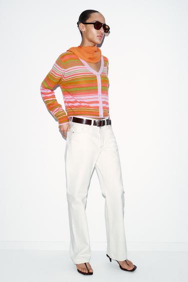 Zara Кардиган в полоску