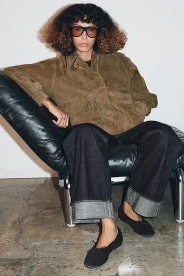 Балетки из бархата с бантом- Заказать в России