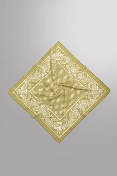 Бандана с геометрическим принтом