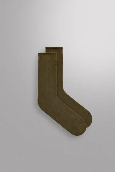 Носки из смесового хлопка с махровой подкладкой- Заказать в России