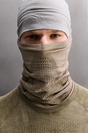 Wool neck warmer