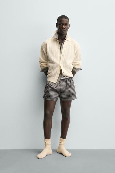 Zara Кардиган с рельефными косами