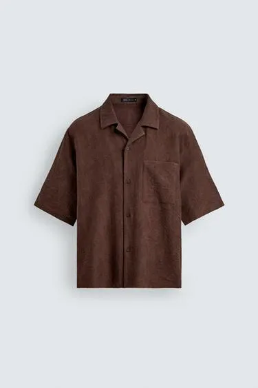 Рубашка RELAXED FIT JACQUARD