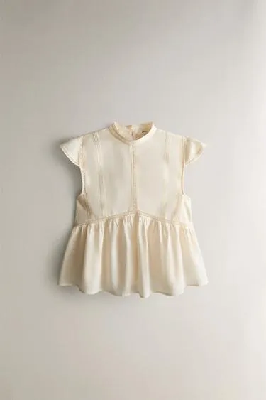 Топ с кружевом- Заказать в России