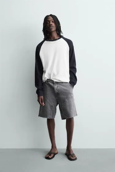 Бермуды с карманом столяра