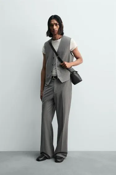 Костюмные брюки FLARE в полоску — LIMITED EDITION- Заказать в России