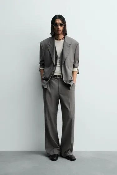 Костюмный блейзер из рельефной ткани в полоску LIMITED EDITION- Заказать в России