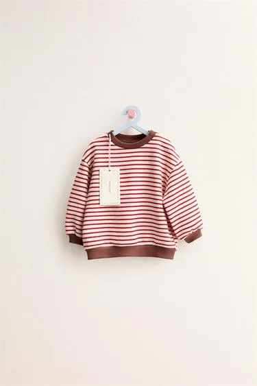 ZARA TIMELESS - полосатая толстовка- Заказать в России