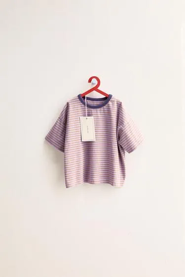 ZARA TIMELESS - полосатая футболка с контрастным воротником