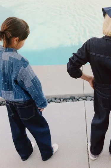 Джинсовый комбинезон- Заказать в России