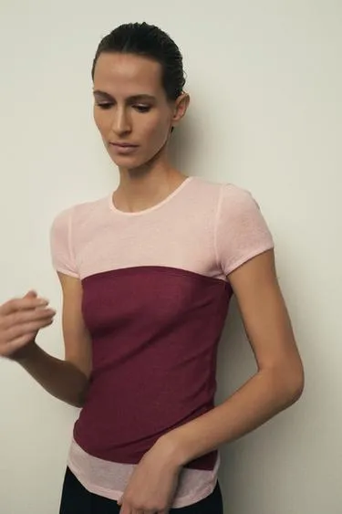 Футболка из хлопка SUPIMA® с двойным эффектом- Заказать в России