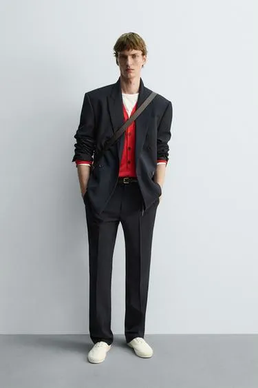 Костюмные брюки STRAIGHT FIT из шерсти LIMITED EDITION