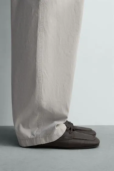 Кожаные топсайдеры