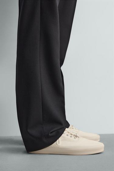 Zara Кожаные тапочки