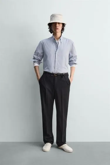 Рубашка свободного кроя в полоску LIMITED EDITION