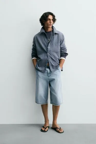 Джинсовые шорты RELAXED FIT LIMITED EDITION- Заказать в России