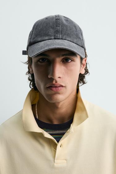 Zara Кепка с эффектом потертости LIMITED EDITION купить с доставкой.