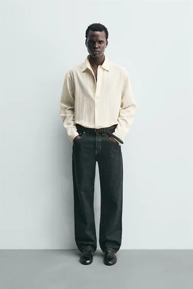 Поло с текстурой- Заказать в России