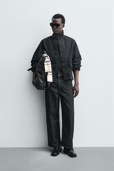 Zara Джинсовая куртка с карманами купить с доставкой.