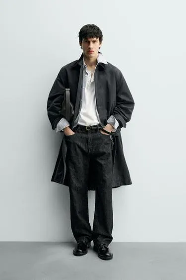 Тренч с вощеным покрытием- Заказать в России