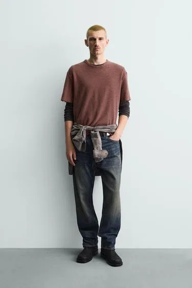 Майка из вязаного хлопкового трикотажа