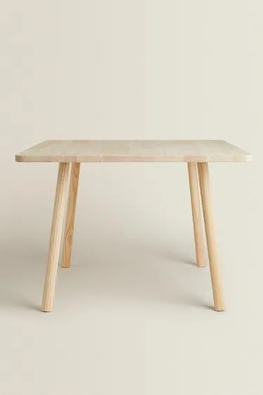 Деревянный стол с медвежьим узором- Заказать в России