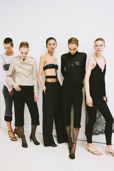 Zara Короткая жаккардовая куртка ZW COLLECTION LIMITED EDITION