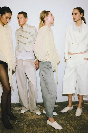 Укороченная комбинированная куртка — Zw Collection Limited Edition