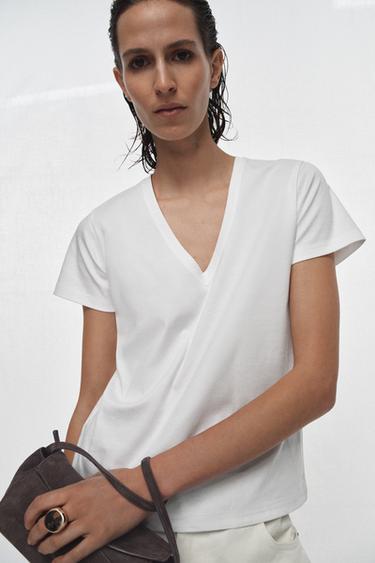 Zara Мини-сумка из кожи