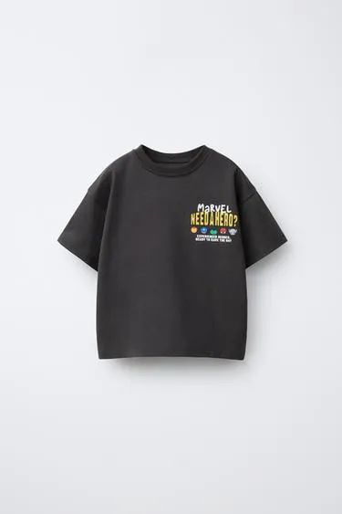 Футболка с принтом THE AVENGERS © MARVEL- Заказать в России