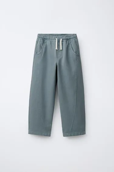 Брюки BALLOON с декоративными швами