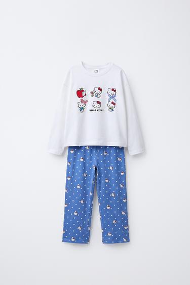 Zara 2-6 лет/пижама с принтом HELLO KITTY © SANRIO