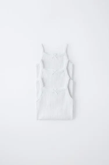 Набор из трех боди на бретелях- Заказать в России