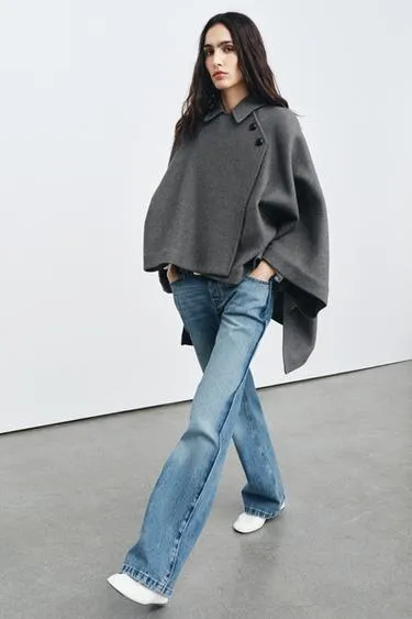 Пальто из шерстяной смеси коллекции zw лимитированного издания- Заказать в России