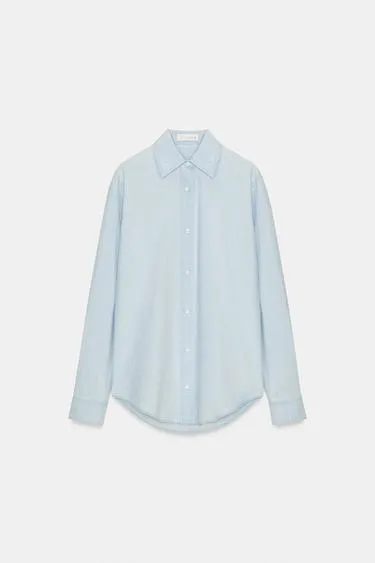 Джинсовая рубашка TRF REGULAR