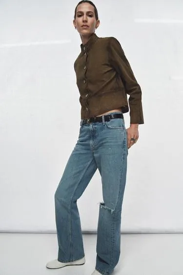 Куртка из 100% кожи — ZW COLLECTION LIMITED EDITION