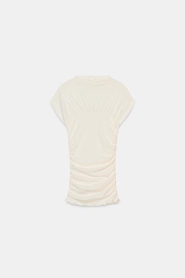 Zara Топ со сборками