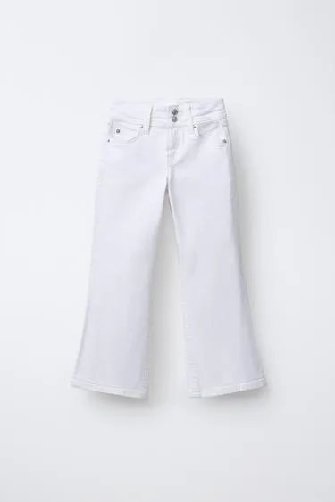 Джинсы FLARE с двумя пуговицами