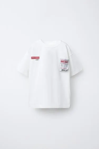 Футболка с принтом «багет»- Заказать в России